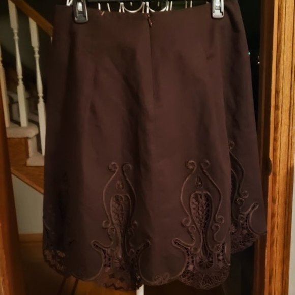 NWT Talbots sz 8P Petite skirt with cut out bottom - Picture 2 of 3